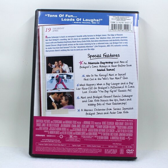 Bridget Jones 2 Movies on DVD Rated R - Picture 8 of 10